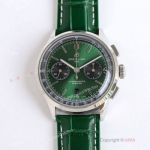 Swiss Grade 1 Breitling Premier Chronograph Green Dial 42 TW A7750 Watch